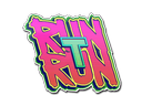 Sticker | Run T, Run