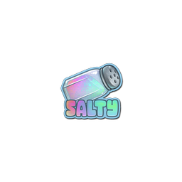 free cs2 skins Sticker | Salty (Holo)