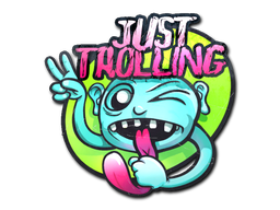 Autocolante | Just Trolling