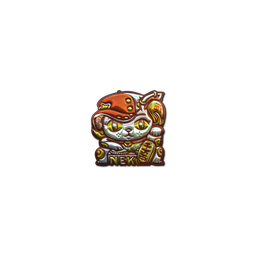 free csgo skin Sticker | Lucky Cat (Foil)