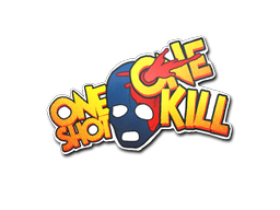 Autocolante | One Shot One Kill