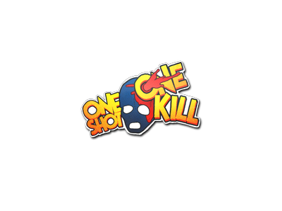 Autocolante | One Shot One Kill