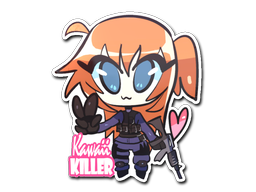 Sticker | Kawaii Killer CT/20fx20