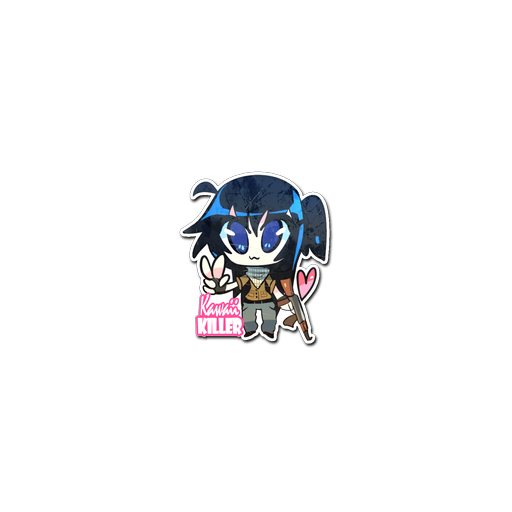Sticker Kawaii Killer Terrorist CSGO Game Items Gameflip