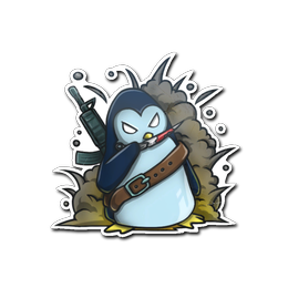 Sticker | War Penguin