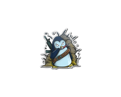 Sticker | War Penguin