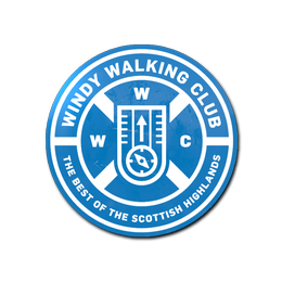 Sticker | Windy Walking Club