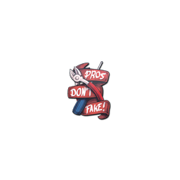 Sticker | Pros Dont Fake