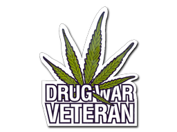 Naklejka | Weteran wojny narkotykowej