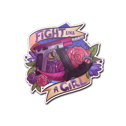 Sticker | Fight like a Girl