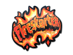 Primary image of skin Sticker | Firestarter (Holo)