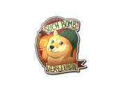 Sticker | Bomb Doge