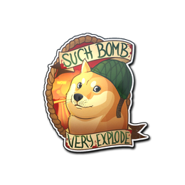 Sticker | Bomb Doge