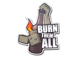 Sticker | Burn Them All/20fx20