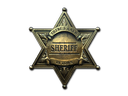 Pegatina | Nuevo sheriff (reflectante)