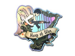 Sticker | Harp of War (Holo) image