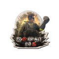 Sticker | To B or not to B