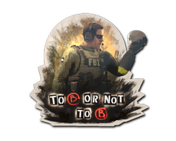 Sticker | To B or not to B