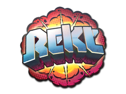 Sticker | Rekt (holo)