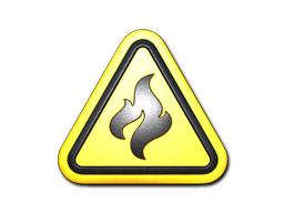 Sticker | Flammable (Foil) image