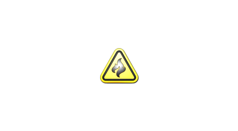 Sticker | Flammable (Foil)