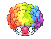 Sticker | Clown Wig