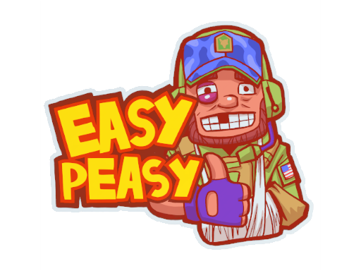 Sticker | Easy For Ricksaw/20fx20