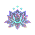 Sticker | Lotus (Glitter)
