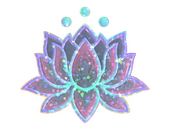 Sticker | Lotus (Glitter)