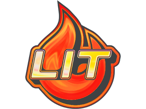 Sticker | Lit (Holo)