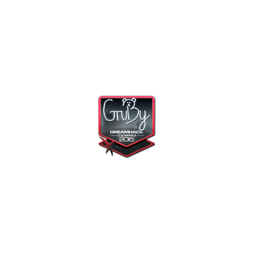 Sticker | GruBy (Foil) | Cluj-Napoca 2015