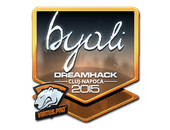 Sticker | byali (Foil) | Cluj-Napoca 2015
