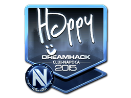 Sticker | Happy (Foil) | Cluj-Napoca 2015