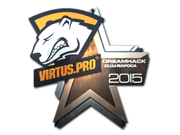 스티커 | Virtus.Pro (은박) | 클루지나포카 2015