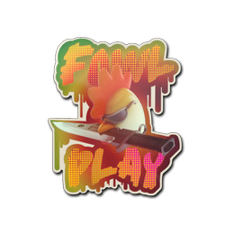 Sticker | Fowl Play (Holo)