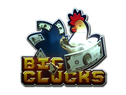 Çıkartma | Big Clucks (Parlak)