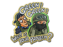 Sticker | Green's Problem