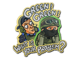 Sticker | Green's Problem/20fx20