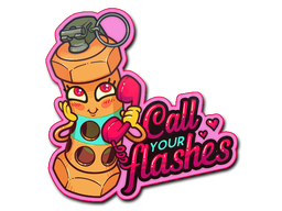 Sticker | Call Your Flashes/20fx20