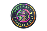 Sticker | Conspiracy Club (Holo)