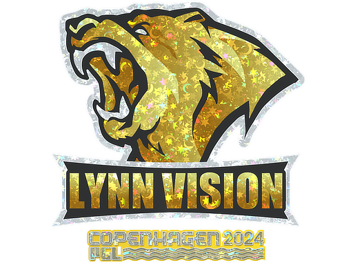 Primary image of skin Sticker | Lynn Vision (Glitter) | Copenhagen 2024