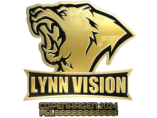 Sticker | Lynn Vision (Gold) | Copenhagen 2024/20fx20