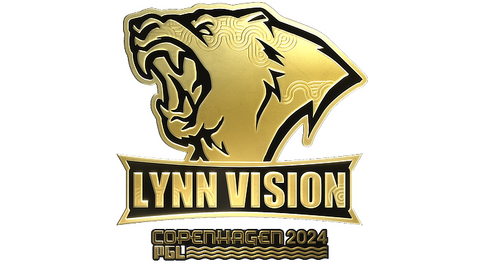 Sticker | Lynn Vision (Gold) | Copenhagen 2024