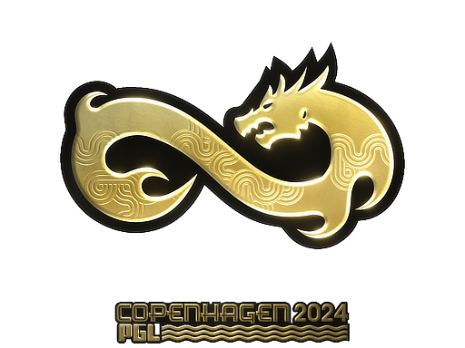 Sticker | Eternal Fire (Gold) | Copenhagen 2024/20fx20