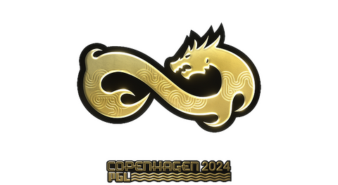 Sticker | Eternal Fire (Gold) | Copenhagen 2024
