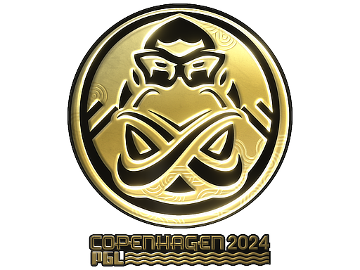 Sticker | ENCE (Gold) | Copenhagen 2024