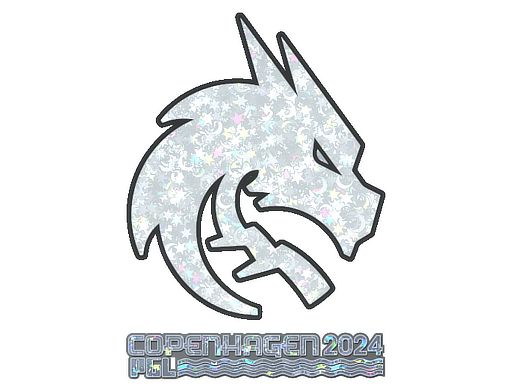 Sticker | Team Spirit (Glitter) | Copenhagen 2024/20fx20