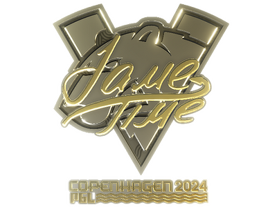Autocolante | Jame (Gold) | Copenhaga 2024