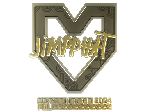 Sticker | Jimpphat (Gold) | Copenhagen 2024