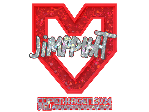 Sticker | Jimpphat (Glitter) | Copenhagen 2024